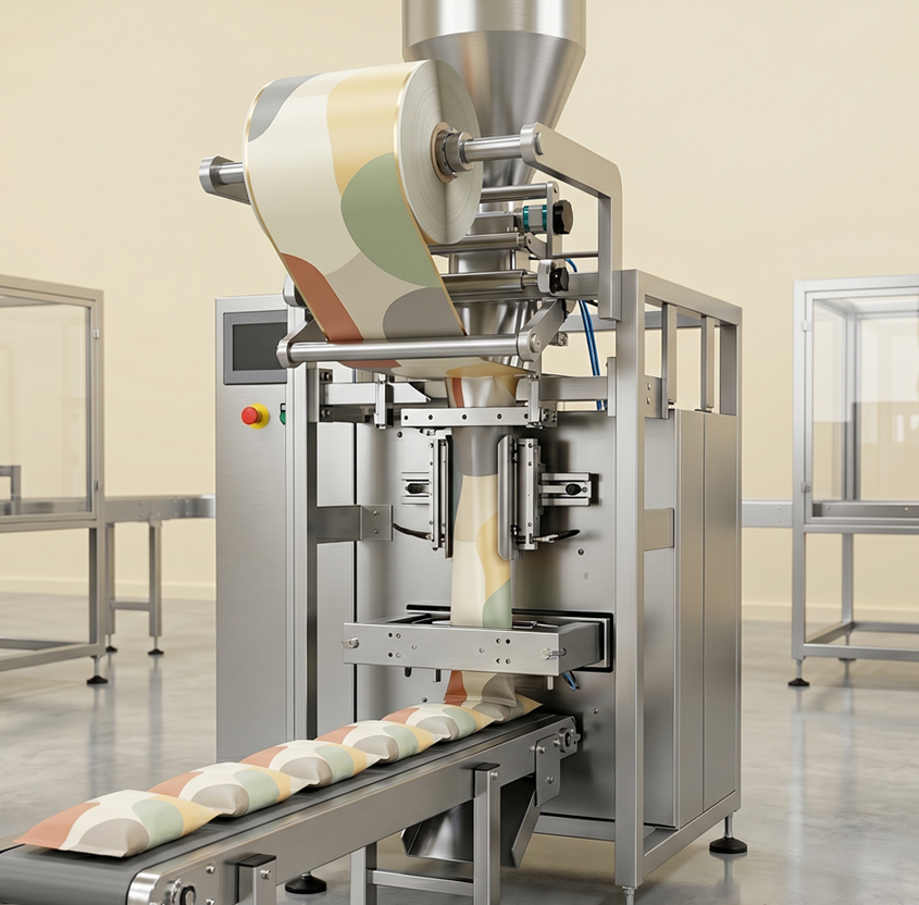 automated packaging process of healthy and clean label snacks